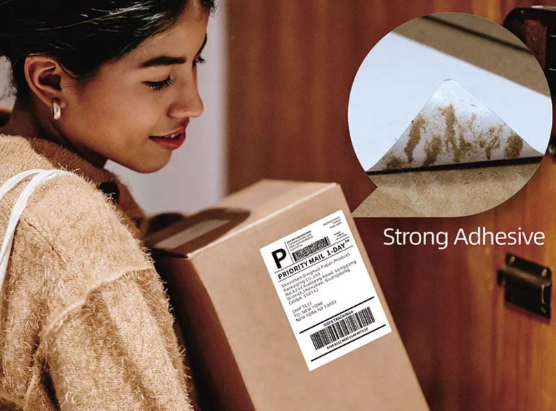 thermal printer sticker label