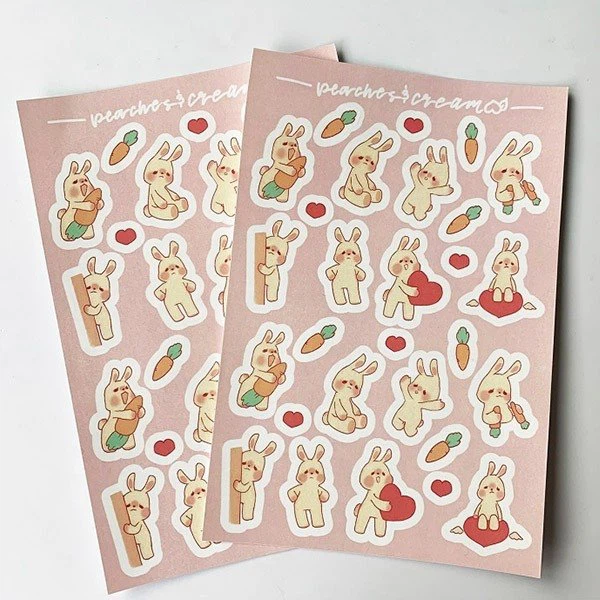 custom kiss cut sticker